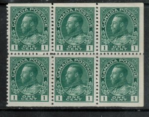 Canada #104aii Very Fine Never Hinged Squat Printing - No Tab