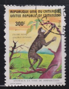 Cameroun 718 Black Colobus 1982