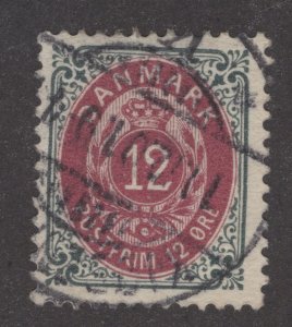 Denmark 46 U 1895 12 o