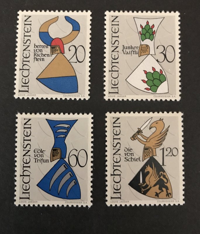 Liechtenstein 1966 #411-14 MNH SCV  $1.20
