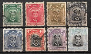 BRITISH SOUTHERN RHODESIA STAMPS 1924-30, KG V , USED