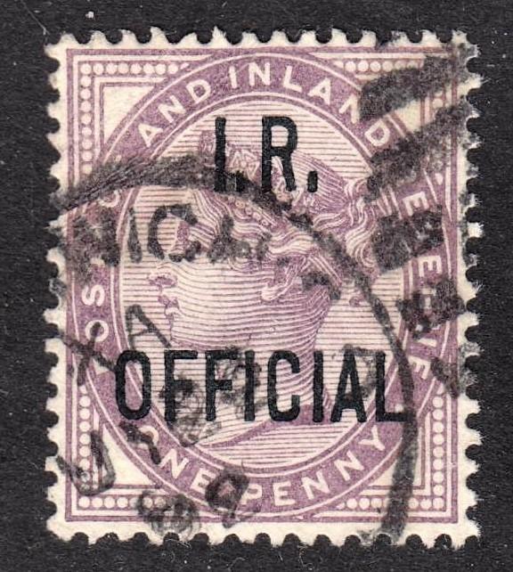 Great Britain Scott O4  VF used.