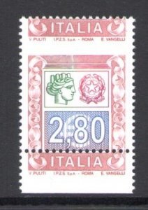 2004 Italian Republic, 2.80euro High values, double Italy no. 2776 Bc MNH**