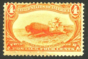 U.S. #287 MINT OG HR