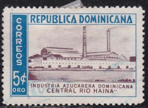 Dominican Republic 455 Sugar Factory 1953