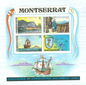 Montserrat #295a Mint (NH) Souvenir Sheet