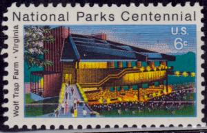 United States, 1972, National Park - Wolf Trap, sc#1452, MNH