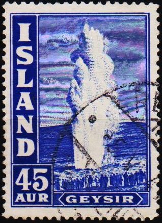 Iceland. 1938 45a S.G.230 Fine Used