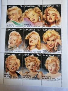 Stamps Tanzania Scott #809 never hinged