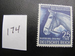 Germany 1941 MNH SC B191  SET VF/XF 17  (174)