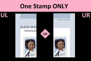 US 5663 Black Heritage Edmonia Lewis F corner single MNH 2022