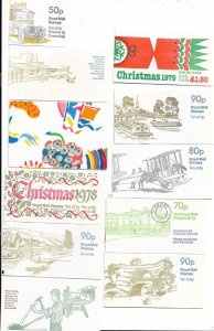 Great Britain: Lot of Stamp Booklets (F32865)