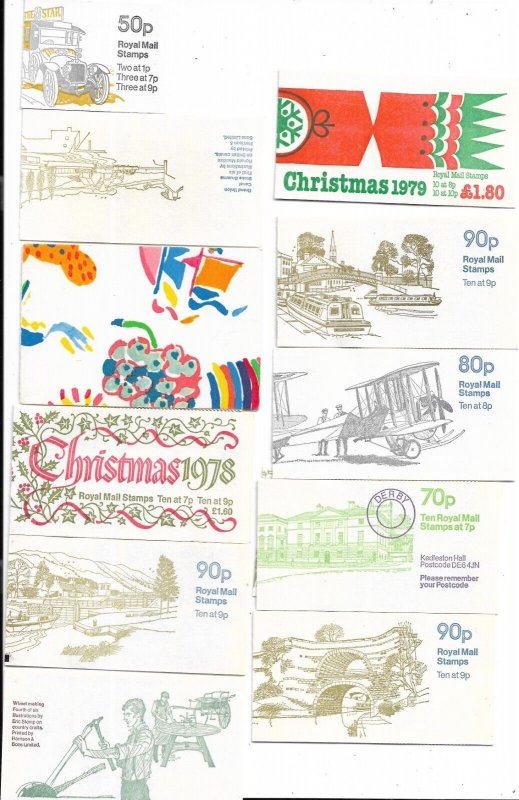 Great Britain: Lot of Stamp Booklets (F32865)