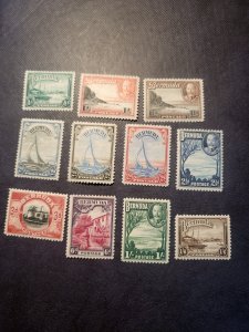 Stamps Bermuda 105-14 hinged