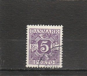 Denmark  Scott#  J24  Used  (1925 Postage Due)