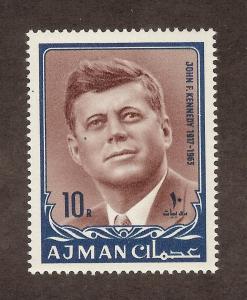 AJMAN SC# 26 VF MNH 1964 10 Rupee