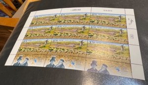 Israel Scott #1827 2010 Jerusalem Settlements Complete Sheet MNH!!