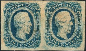 CSA 11b VF+ NH Horizontal PAIR (21622) 