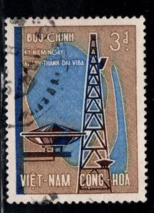 South Vietnam Scott 276 Used Saigon radio tower stamp