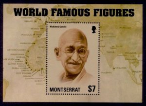 Montserrat Sc# 1354 MNH Famous World Figures (S/S)