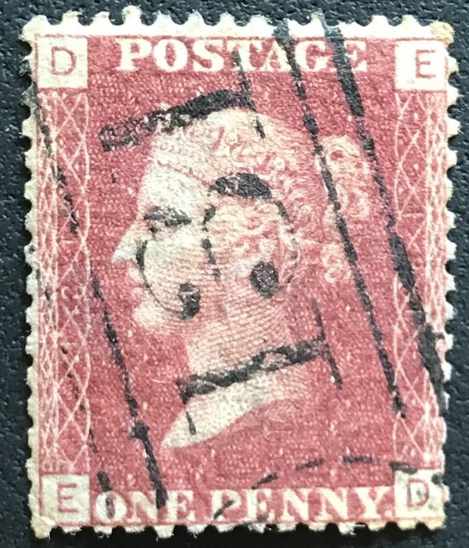 Great Britain #33 Used Queen Victoria Plate 121 L23