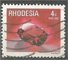 RHODESIA, 1978, used 4c, Minerals, Scott 395