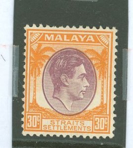 Straits Settlements #247v  Single