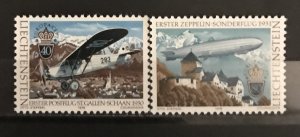 Liechtenstein 1979 #663-4, MNH, CV $1.15