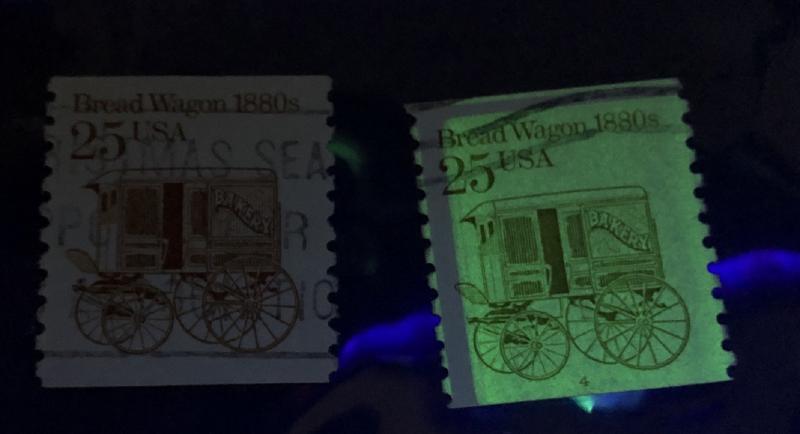 US #2136c Bread Wagon no tag variety - Used