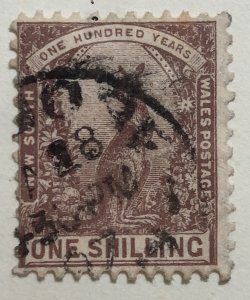 AlexStamps NEW SOUTH WALES #82 FVF Used 