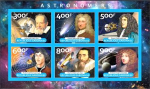 GABON SPACE ASTRONOMERS CASSINI COPERNICUS HUYGENS KEPLER GALILEI HALLEY IMPERF