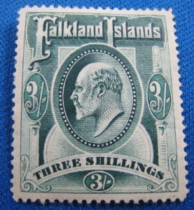 FALKLAND ISLANDS 1904  -  SCOTT # 28  MH   (f10)