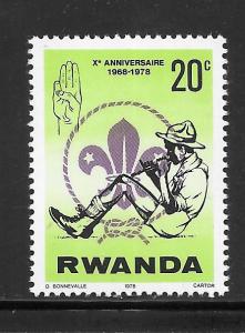 Rwanda #849 MNH Single.