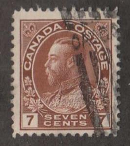 Canada Scott #114 Stamp - Used Single