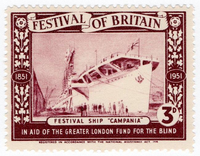 (I.B) Cinderella Collection : Festival of Britain - Festival Ship 3d