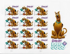 Scooby-Doo Doo Good  forever stamps  8 Sheets total 96 pcs
