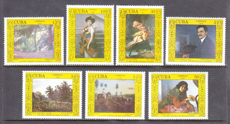 Cuba - Scott #2994-2999 - MNH - SCV $3.65