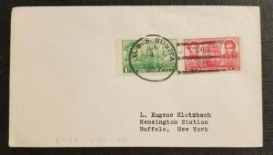 1937 Last Day Cover US Navy USS Bonita SS 165 Buffalo New York