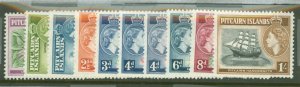 Pitcairn Islands #20-28/31 Mint (NH)