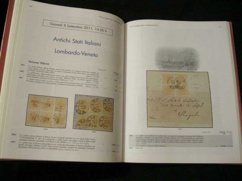 CORINPHILA AUCTION CATALOGUE 2011 AUSTRIA & ITALY