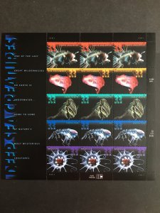 2000 sheet Deep Sea Creatures Sc# 3439-43