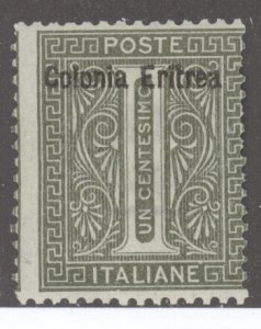 Eritrea, Sc #1, Unused, Hinged