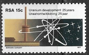 South Africa ~ Scott # 498 ~ MNH ~ Uranium Development