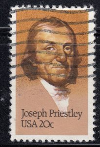 United States 1983 Sc#2038 Joseph Priestley, Discoverer of Oxygen Used