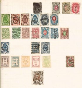 Romania and Russia 85 Different - All Prior to 1930 - See Scans