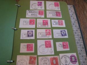 U.S.  COLLECTION OF POSTAGE METERS & POSTAL STICKERS/LABELS