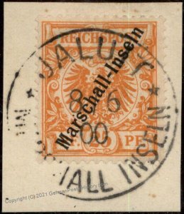 German 1900 Marschall-Inseln Marshall Islands Michel 5II Used 102690