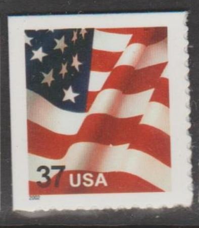 U.S. Scott #3635 American Flag - Booklet 2002 Stamp - Mint NH Single
