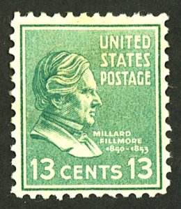 U.S. #818 MINT OG LH 