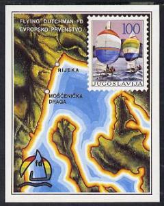 Yugoslavia 1986 Flying Dutchman Yachting Championship imp...